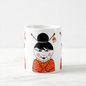 Chinesische Damen-Tasse Kaffeetasse (Mittel)