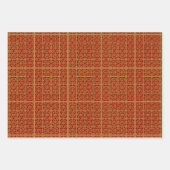 Chinesische Dekorationsmuster WP Geschenkpapier Set (Vorderseite 3)