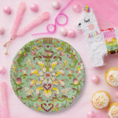 Chinesische Design Paper-Teller Pappteller (Party)