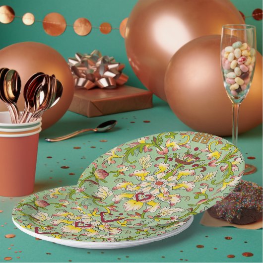 Chinesische Design-Papierteller Pappteller (Multi)