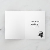 Chinesische Dichter zum Geburtstag Karte (Innenseite)