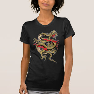 Chinesische Drache anpassbare Designs T-Shirt