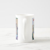 Chinesische Drache-Knochen-China-Tasse Porzellantasse (Rückseite)