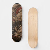 Chinesische Drache-Malerei Skateboard (Vorderseite)