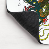 Chinesische Drache-Mausunterlage Mousepad (Ecke)