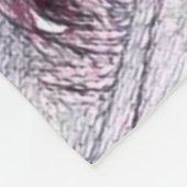 Chinesische Drache-Platin-Bleistift-Kunst Fleecedecke (Ecke)