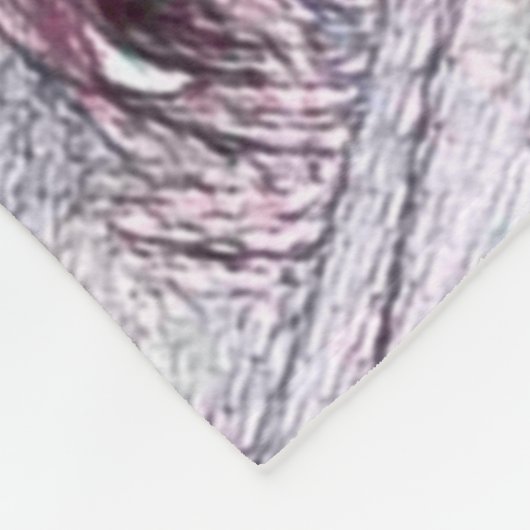 Chinesische Drache-Platin-Bleistift-Kunst Fleecedecke (Ecke)