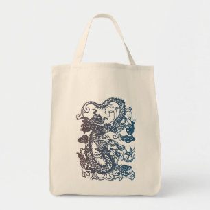 Chinesische Drache-Tasche Tragetasche