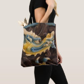 Chinesische Drache Tote Tasche (Von Nahem)