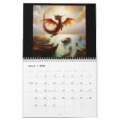 chinesische Drachen #1 Kalender (Mär 2026)