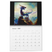 chinesische Drachen #1 Kalender (Jan 2027)