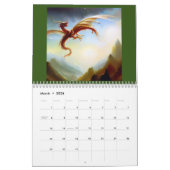 chinesische Drachen #2 Kalender (Mär 2026)