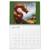 chinesische Drachen #2 Kalender (Jan 2027)