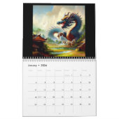 chinesische Drachen #3 Kalender (Jan 2026)