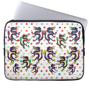 Chinesische Drachen - Kunstkollektion Laptopschutzhülle