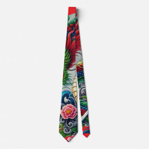 Chinesische Drachen-Leggings Krawatte