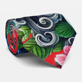 Chinesische Drachen-Leggings Krawatte (Gerollt)