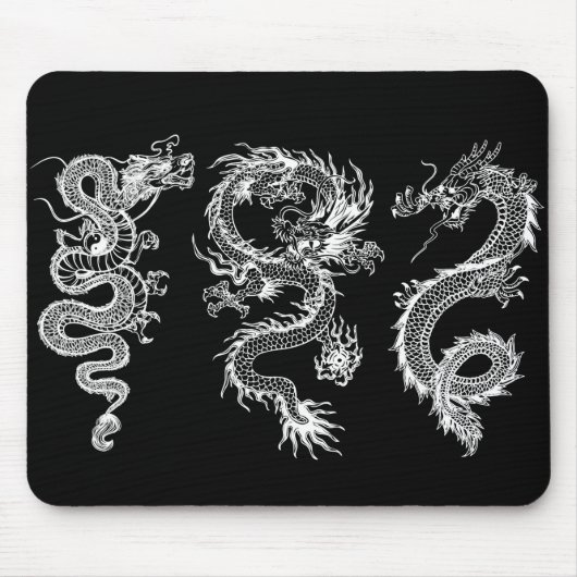 chinesische Drachen Mousepad (Vorne)