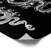 chinesische Drachen Poster (Ecke)