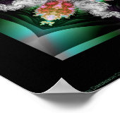 chinesische Drachen Poster (Ecke)