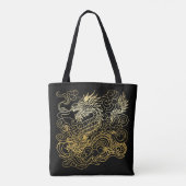 chinesische Drachen Tasche (Rückseite)