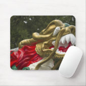 Chinesische Drachenbootfigur, Stanley Park Mousepad (Mit Mouse)