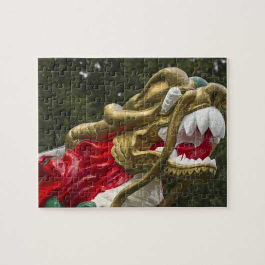 Chinesische Drachenbootfigur, Stanley Park Puzzle (Horizontal)