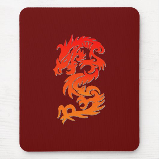 Chinesische Drachenfantasy-Maus-Pad Mousepad (Vorne)