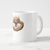 Chinesische Drachenkraft Jumbo-Tasse (Vorderseite Rechts)