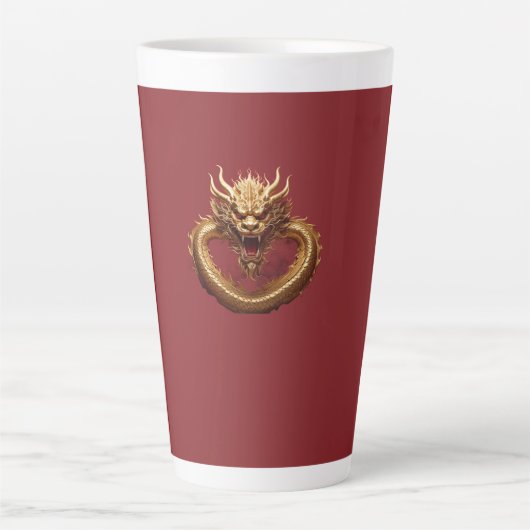 Chinesische Drachenkraft Milchtasse (Vorderseite)