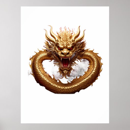 Chinesische Drachenkraft Poster (Vorne)