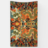 Chinesische Drachenkunst Banner (Vertikal)