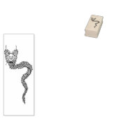 Chinesische Drachenkunst Briefmarke Gummistempel (Stempel)