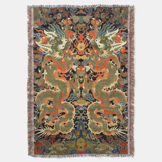 Chinesische Drachenkunst Decke (Vorderseite Vertikal)