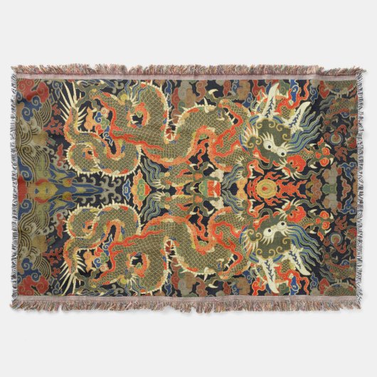 Chinesische Drachenkunst Decke (Vorderseite)