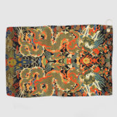Chinesische Drachenkunst Golfhandtuch (Horizontal)