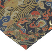 Chinesische Drachenkunst Kurzer Tischläufer (Ecke)