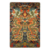 Chinesische Drachenkunst Mini Klemmbrett (Rückseite)