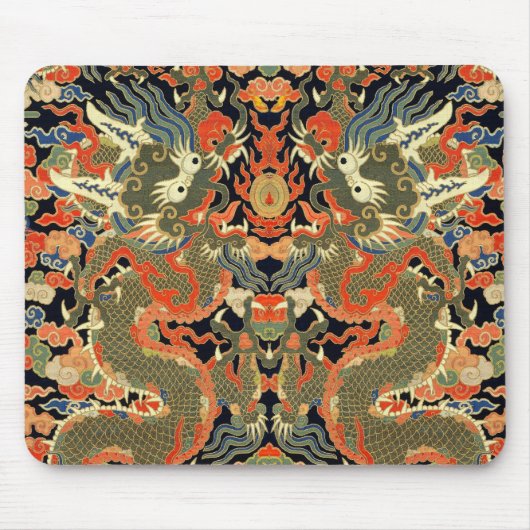 Chinesische Drachenkunst Mousepad (Vorne)