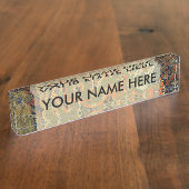 Chinesische Drachenkunst Namensplakette (Seite)