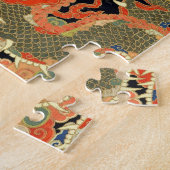 Chinesische Drachenkunst Puzzle (Seite)