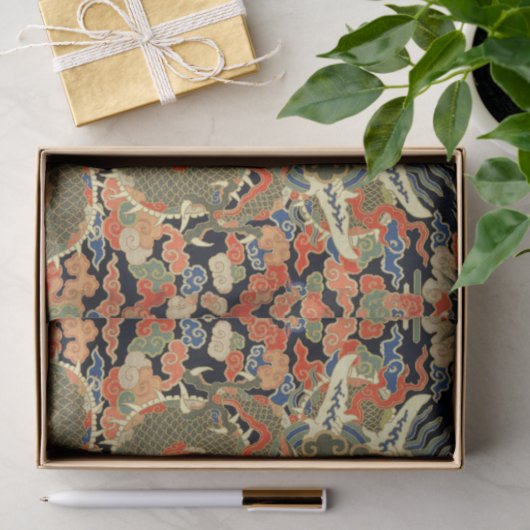 Chinesische Drachenkunst Seidenpapier (Geschenk)