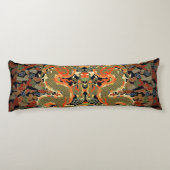 Chinesische Drachenkunst Seitenschläferkissen (Rückseite)