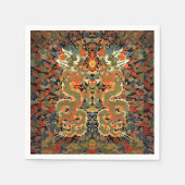 Chinesische Drachenkunst Serviette (Vorderseite)
