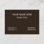 Chinesische Drachenkunst Visitenkarte (Rückseite)