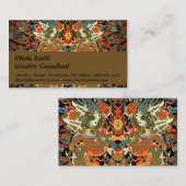 Chinesische Drachenkunst Visitenkarte (Vorne/Hinten)