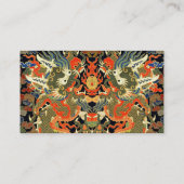 Chinesische Drachenkunst Visitenkarte (Rückseite)