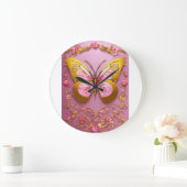 Chinesische Drachenschränke - kühl, stilvoll und k Große Wanduhr (Zuhause)