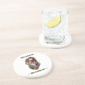 Chinesische Dracheschädel des coolen Getränkeuntersetzer (Seite)