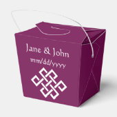 Chinesische Elegance in Wine Fevor Box Geschenkschachtel (Rückseite)